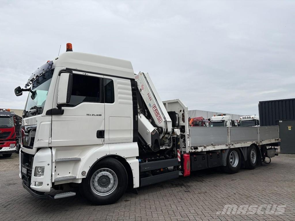 MAN TGX 26.440 + FASSI F 455 A---6X EXT. + REMOTE + 6X Visurgājēji celtņi