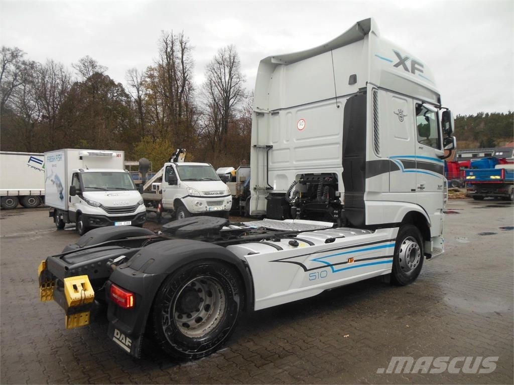 DAF XF 106.510 SSC, MANUELL, RETARDER, TOP STAND!!! 牵引车