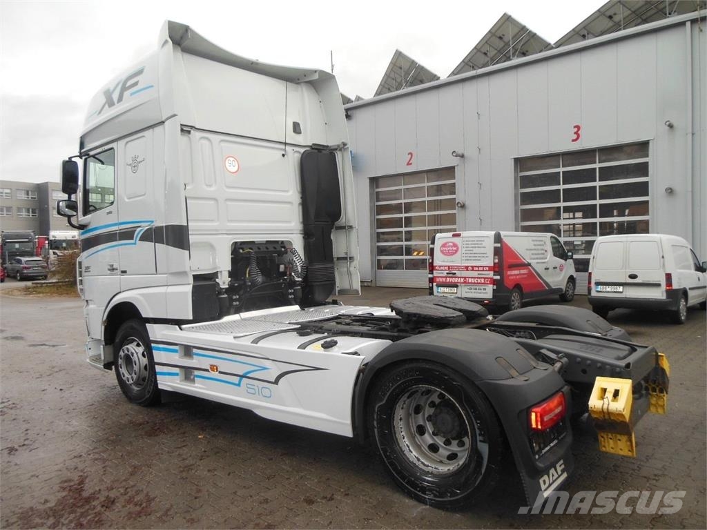 DAF XF 106.510 SSC, MANUELL, RETARDER, TOP STAND!!! 牵引车