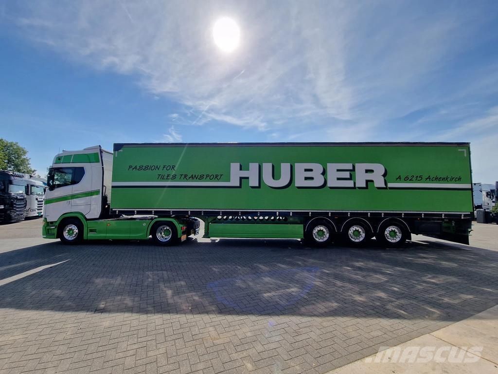 Scania 530S V8 NGS Highline 4x2 + Berger Ecotrail - Full Cabezas tractoras
