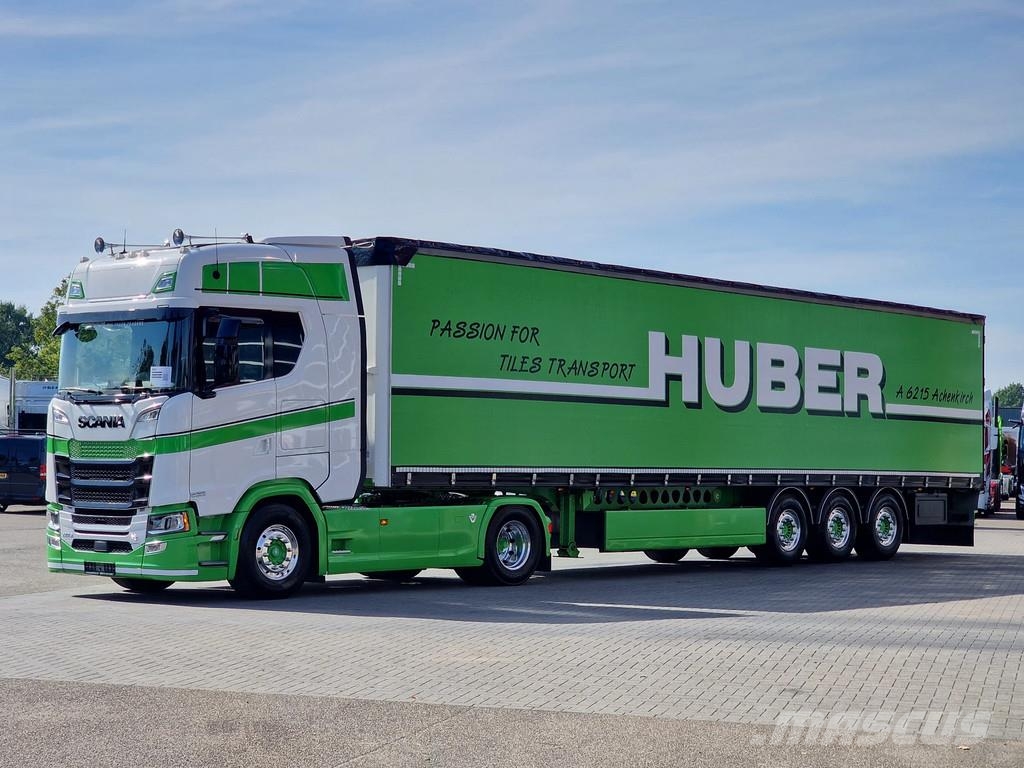 Scania 530S V8 NGS Highline 4x2 + Berger Ecotrail - Full Cabezas tractoras