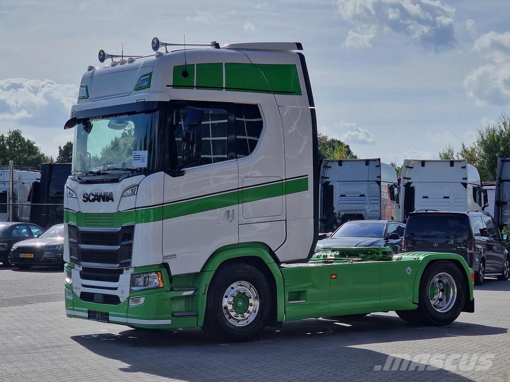 Scania 530S V8 NGS Highline 4x2 + Berger Ecotrail - Full Cabezas tractoras