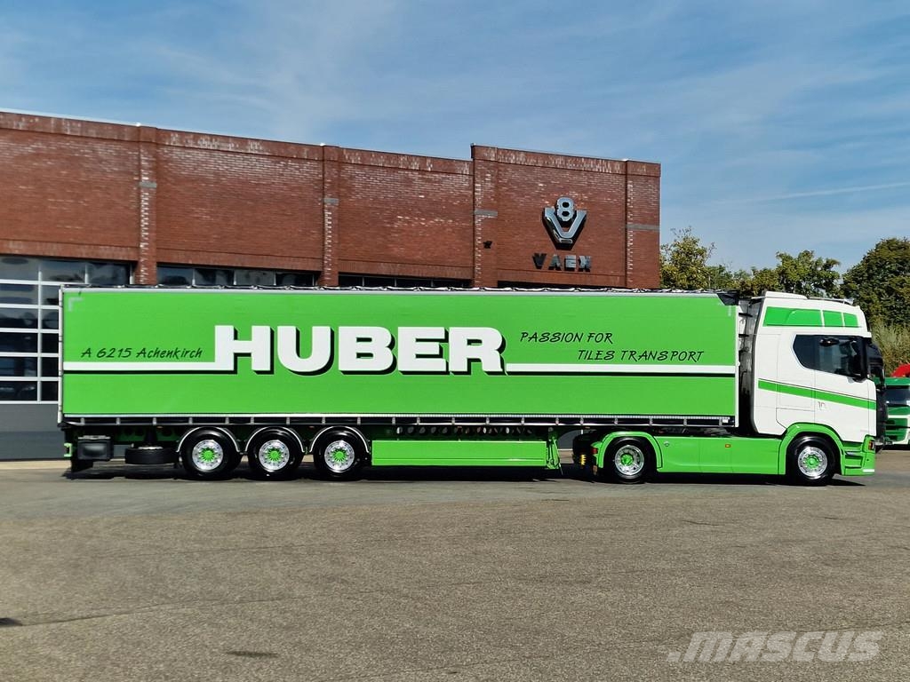 Scania 530S V8 NGS Highline 4x2 + Berger Ecotrail - Full Cabezas tractoras