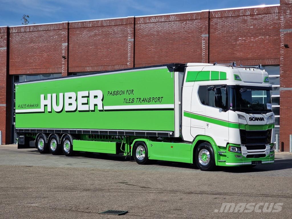 Scania 530S V8 NGS Highline 4x2 + Berger Ecotrail - Full Cabezas tractoras