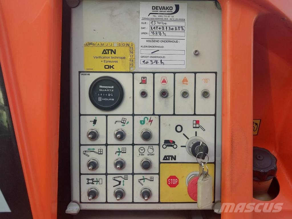 ATN Zebra 16 + STABILISATORS Articulated boom lifts