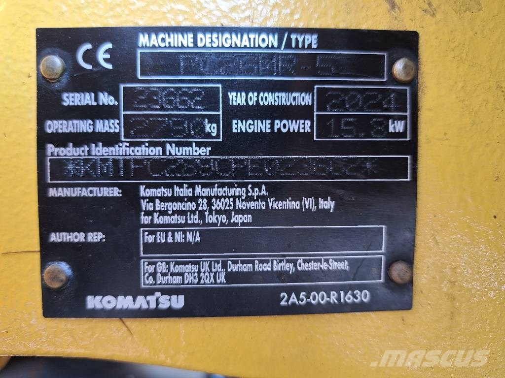 Komatsu PC 26 MR-5 Miniescavatori