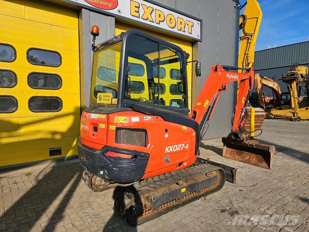 Kubota KX027-4 Mini kotrók < 7t
