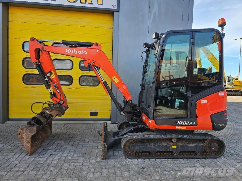 Kubota KX027-4 Mini kotrók < 7t