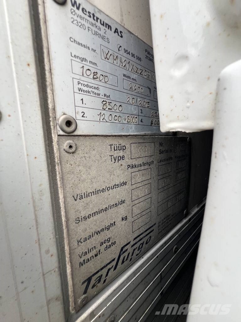 MAN TGX 26.480 6X2*4 II - CARRIER SUPRA 1250 Camiones con caja de remolque