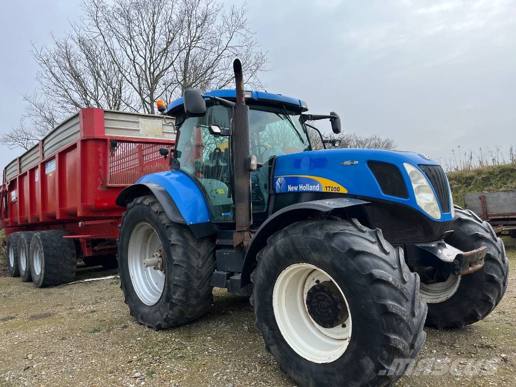 ニューホランド T 7050 AC, 2016, STAD AH HARINGVLIET, Zuid-Holland