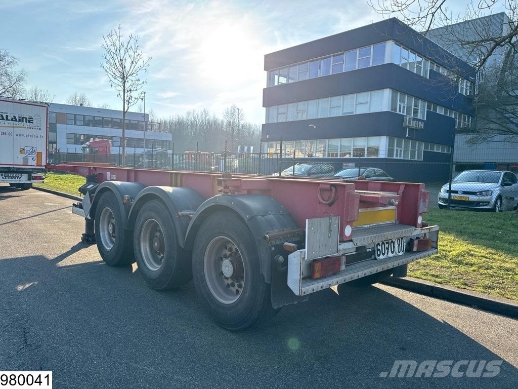 Asca Chassis 20 ft, ADR Semirimorchi portacontainer