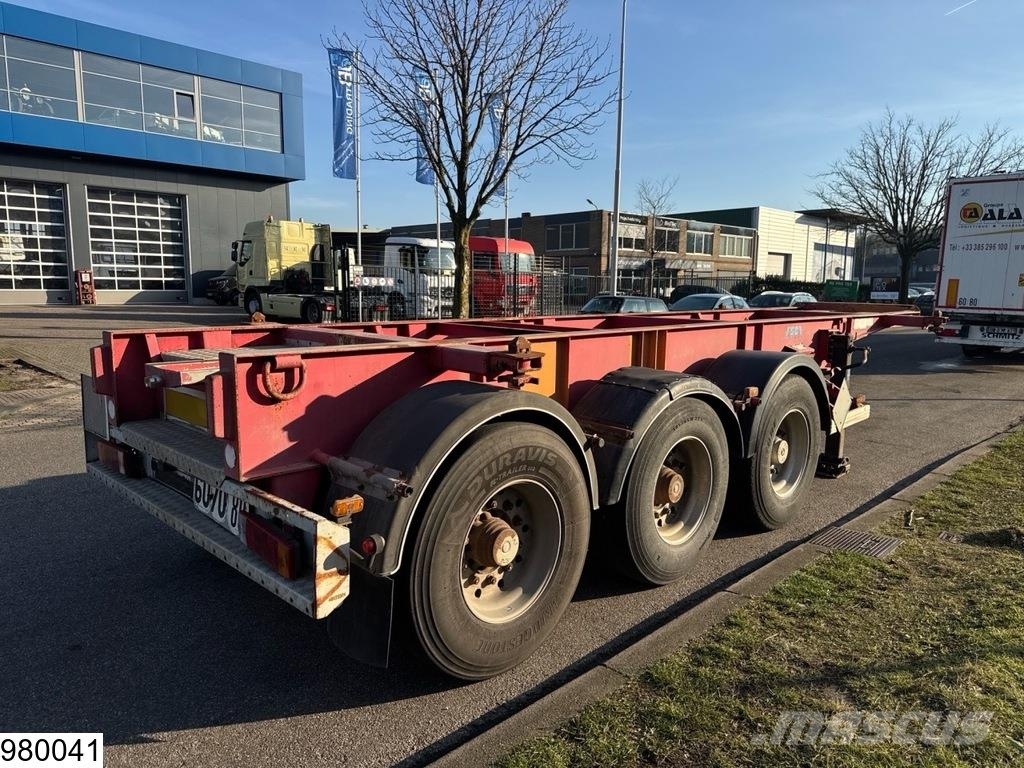 Asca Chassis 20 ft, ADR Semirimorchi portacontainer