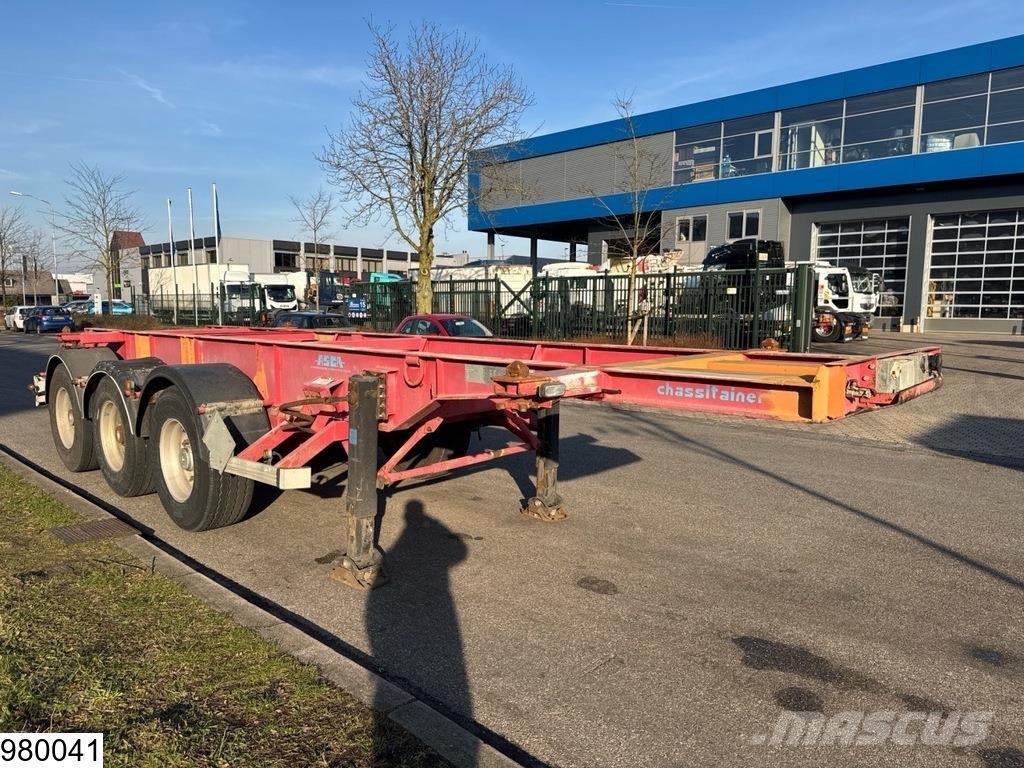 Asca Chassis 20 ft, ADR Semirimorchi portacontainer