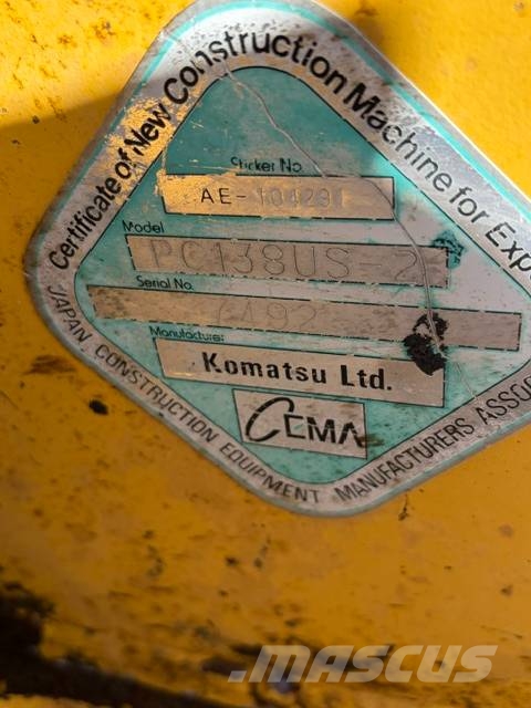 Komatsu PC 138 US-2 Raupenbagger