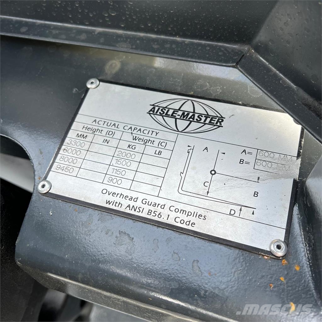 Aisle-Master [DISCOUNT-SALE] 20WH *Perfect Condition* Narrow aisle truck