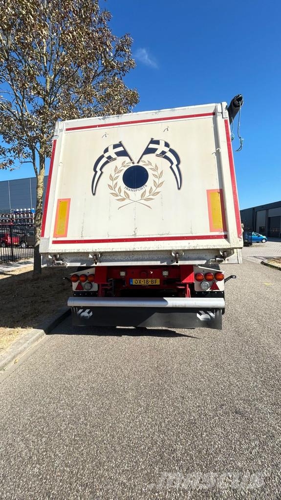 Stas S300CX Kipper | 2x lift axle | 43 m3 | alu | rolze نصف مقطورات قلابة