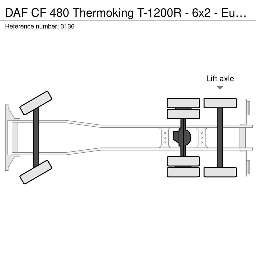 DAF CF 480 Thermoking T-1200R - 6x2 - Euro 6 - Full Sp Koelwagens