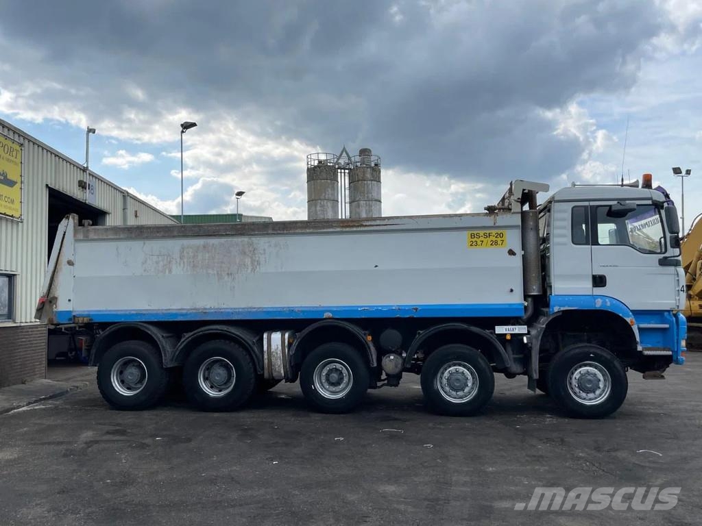MAN TGA 50.430 Kipper 10x8 Big Axle's Manuel Gearbox F Kiper tovornjaki
