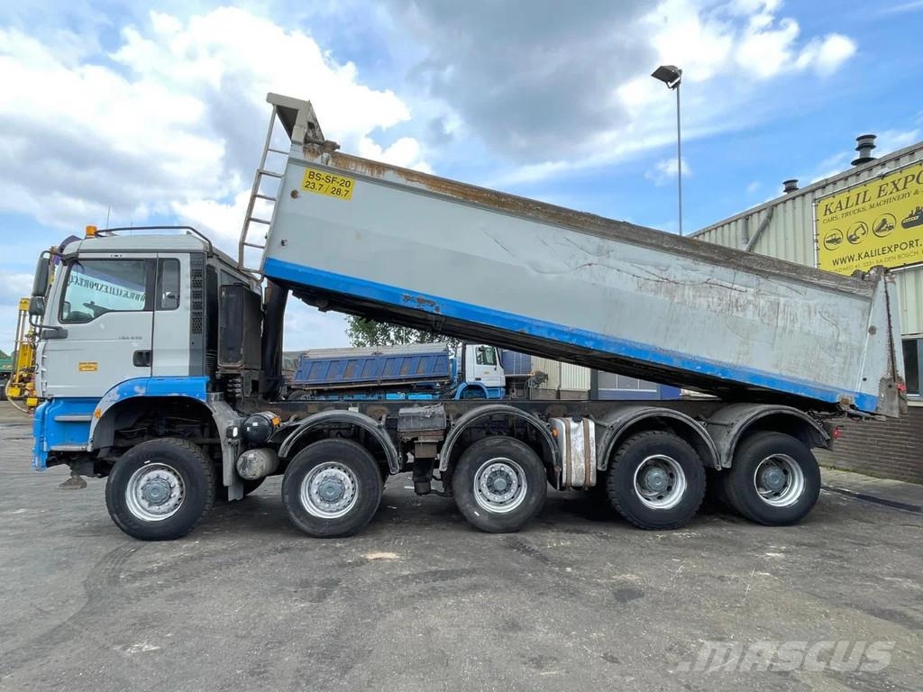 MAN TGA 50.430 Kipper 10x8 Big Axle's Manuel Gearbox F Kiper tovornjaki