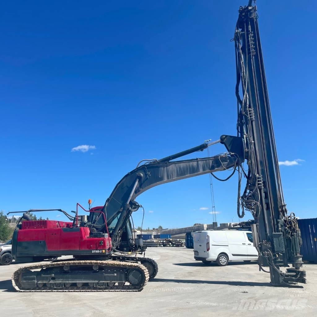 Volvo SPD EC300 DT155 Polių kalimo technika