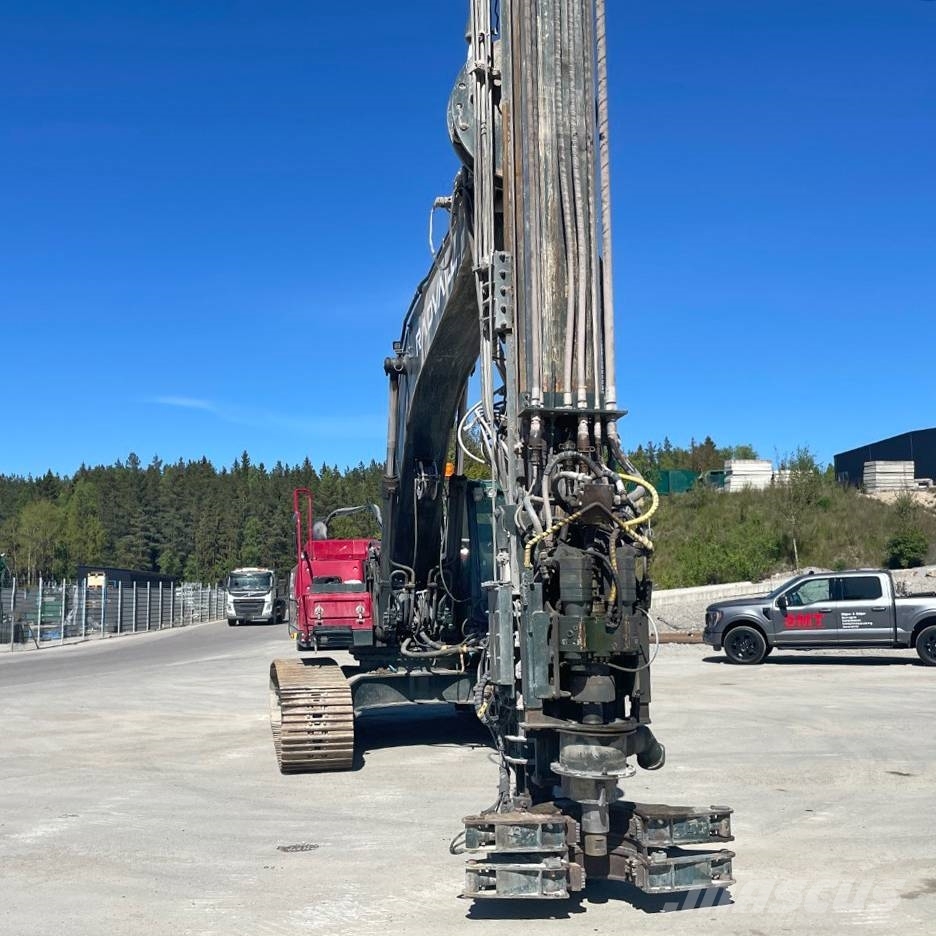 Volvo SPD EC300 DT155 Polių kalimo technika