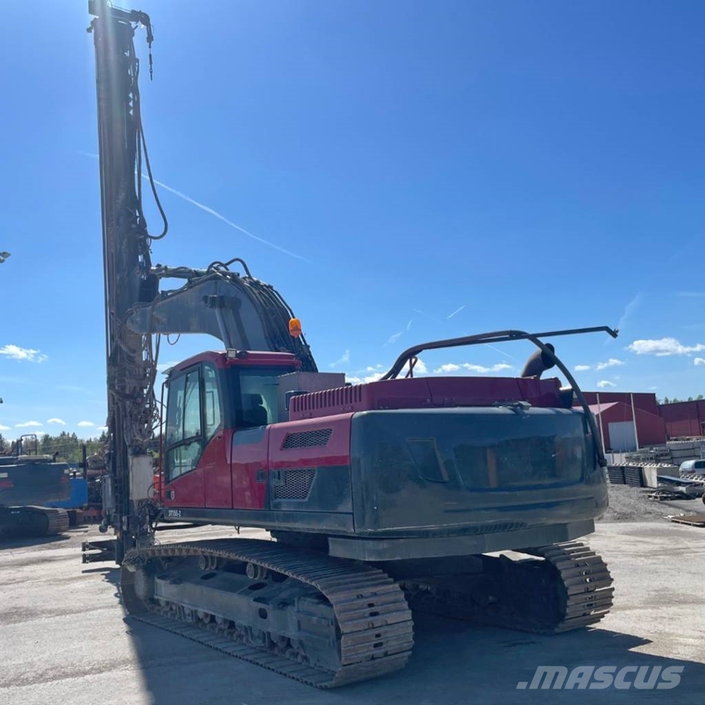 Volvo SPD EC300 DT155 Polių kalimo technika