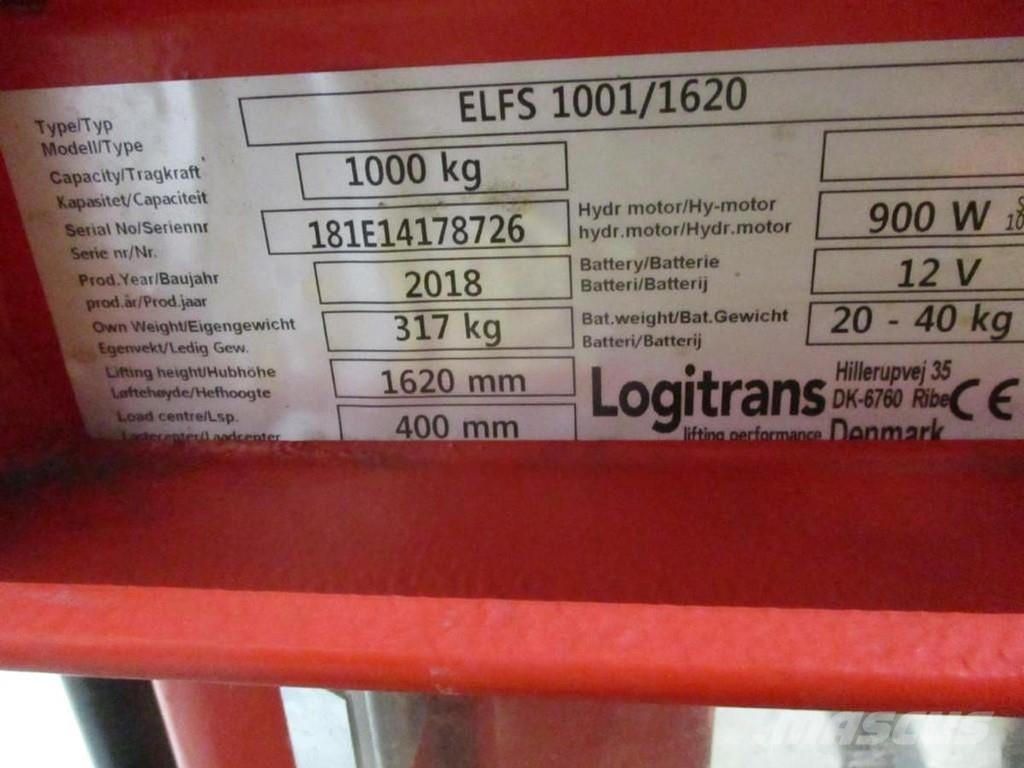 Logitrans ELFS 1001/1620 Low lifter