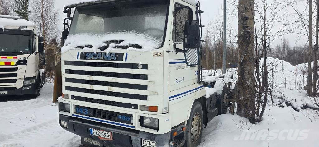 Scania 143 平板车