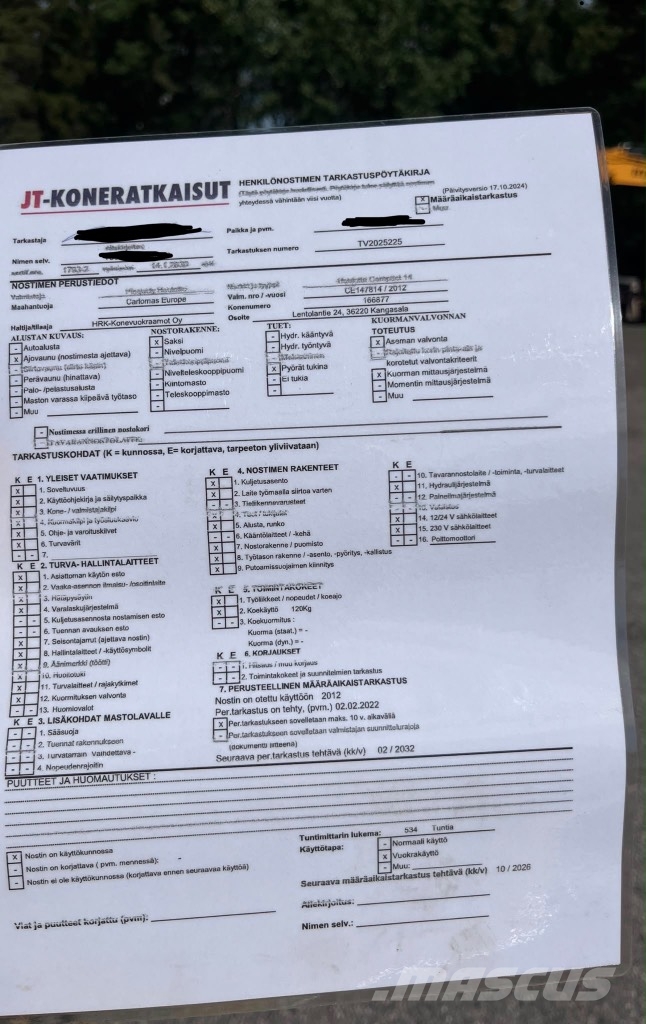 Haulotte Compact 14 Scheren-Arbeitsbühnen