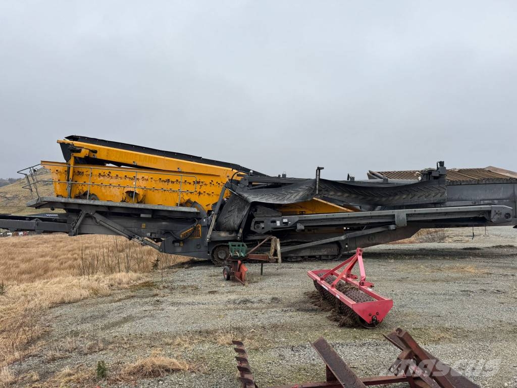 Tesab TS 3600 3 deck Mobiele zeefinstallaties