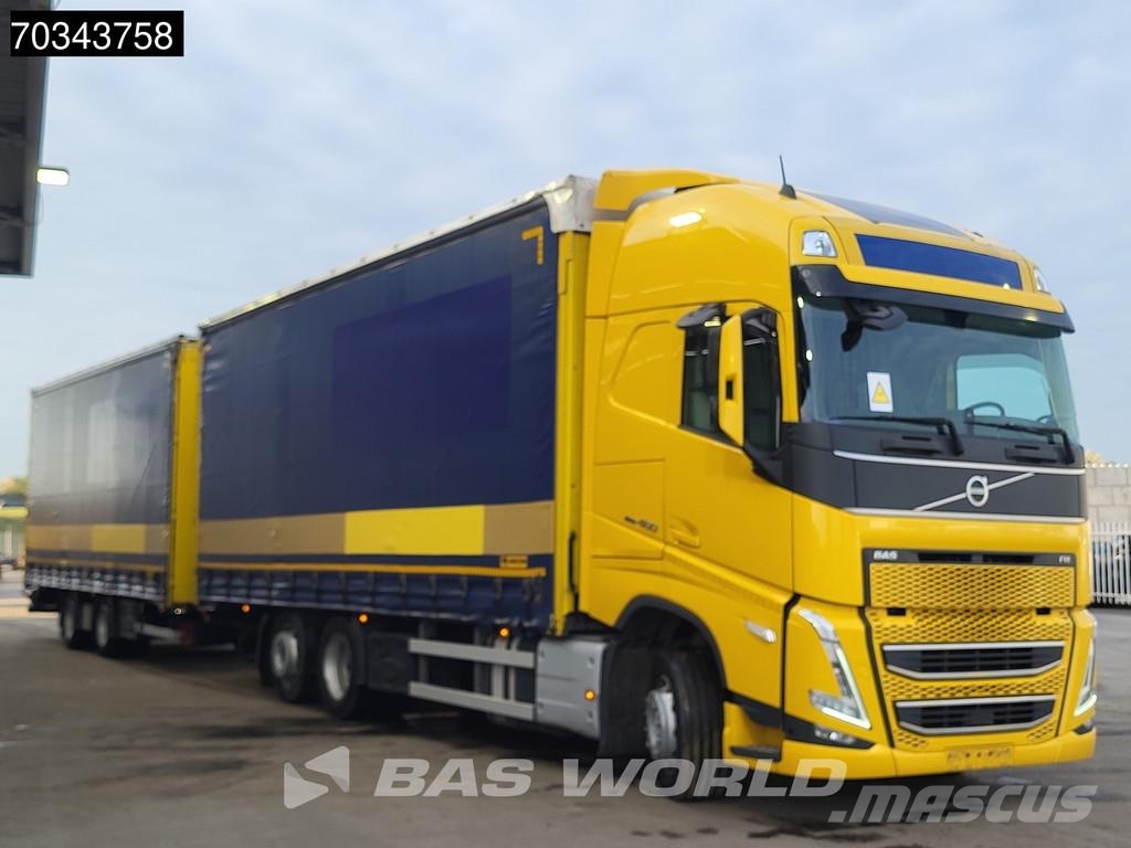 Volvo FH 460 6X2 LNG COMBI Sliding roof VEB+ Automatic A Nákladné vozidlá s bočnou zhrnovacou plachtou