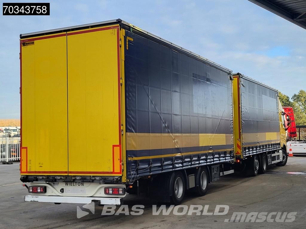 Volvo FH 460 6X2 LNG COMBI Sliding roof VEB+ Automatic A Nákladné vozidlá s bočnou zhrnovacou plachtou