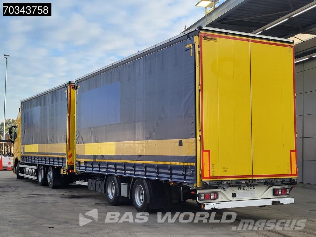 Volvo FH 460 6X2 LNG COMBI Sliding roof VEB+ Automatic A Nákladné vozidlá s bočnou zhrnovacou plachtou