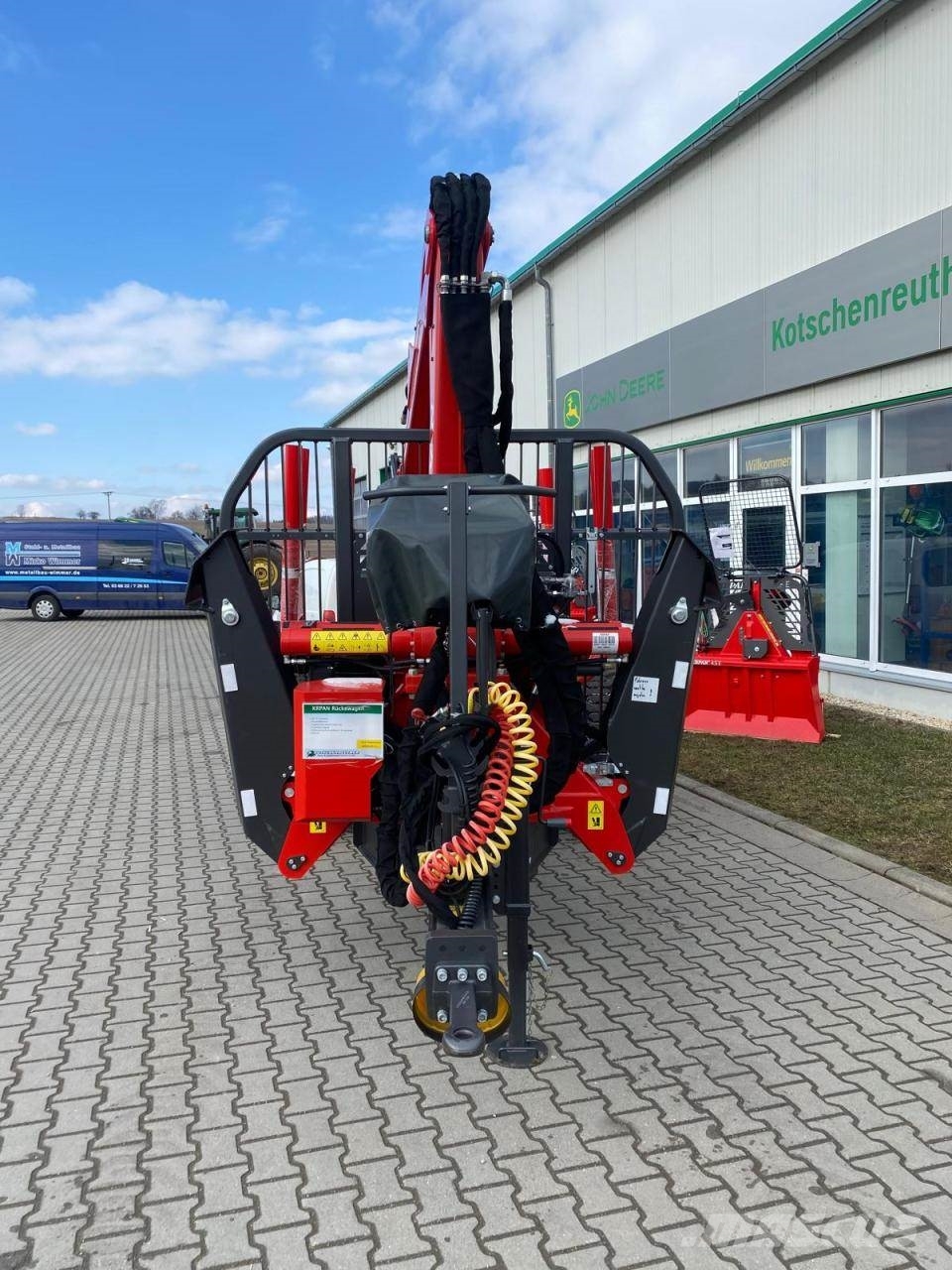 Krpan GP 14 DF mit Kran 8.6k Feller bunchers