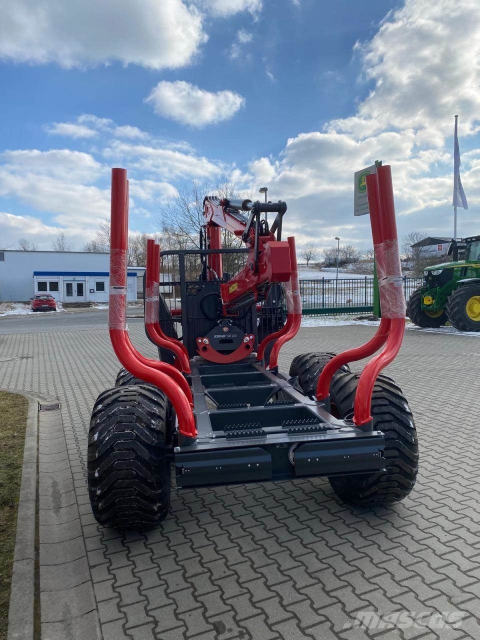 Krpan GP 14 DF mit Kran 8.6k Feller bunchers