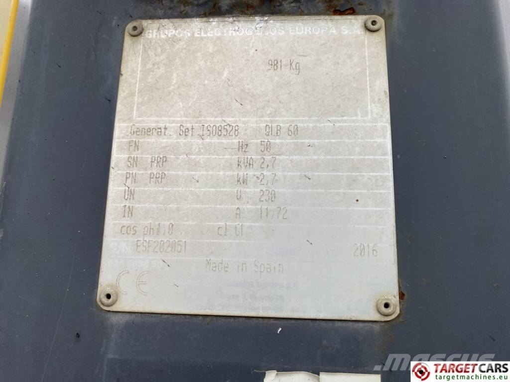 Atlas Copco QLB60 Tower Light 4x350W 拖车式灯塔