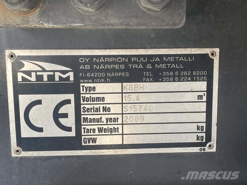 Scania P 340 + NTM 15.4m3 Komunālā tehnika- Citi