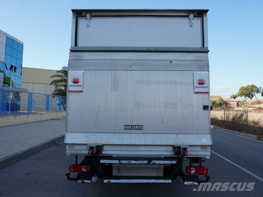 Nissan ATLEON 56.15 CAJA CERRADA Y TRAMPILLA شاحنات مسطحة/مفصلية الجوانب