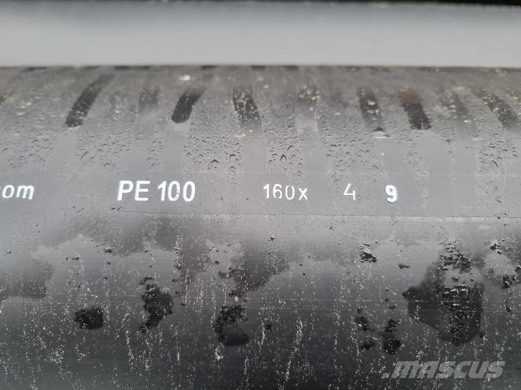 HDPE AFVOERLEIDINGEN 160 x6.2 x 132 meter مضخات المياه