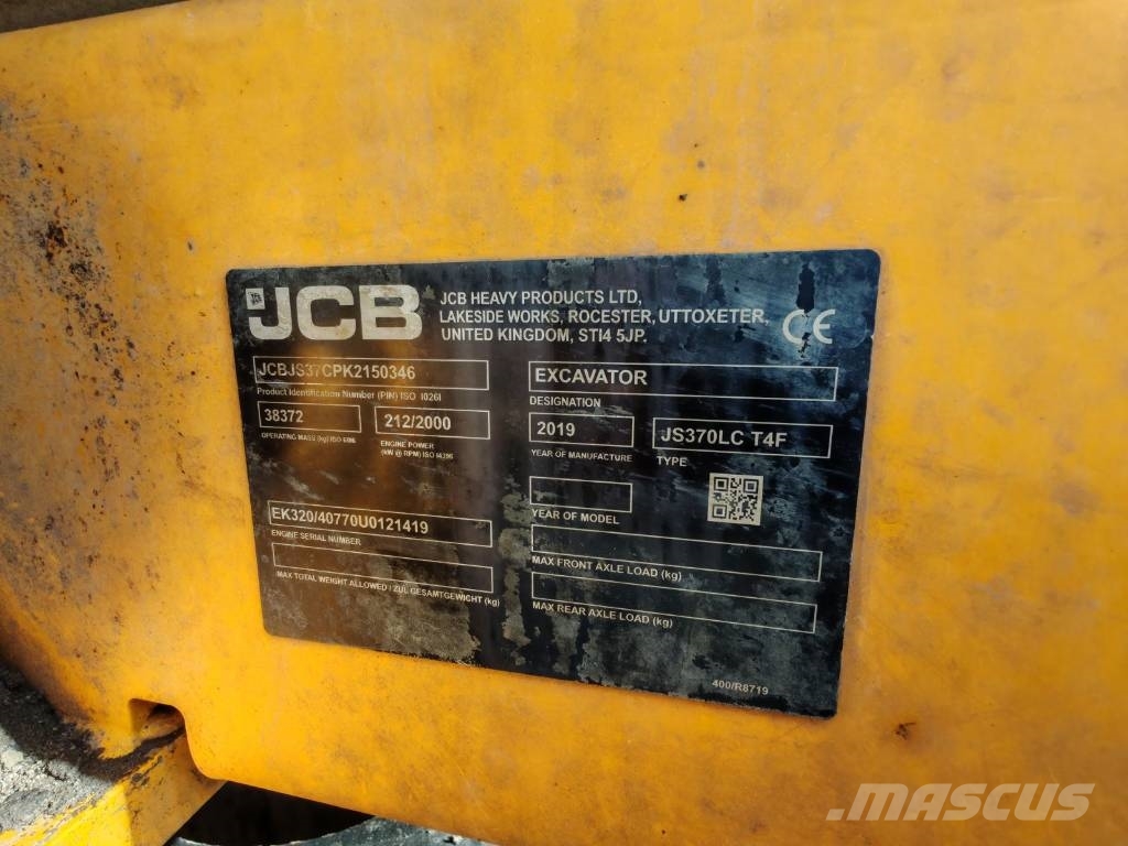 JCB JS 370 LC 履带挖掘机