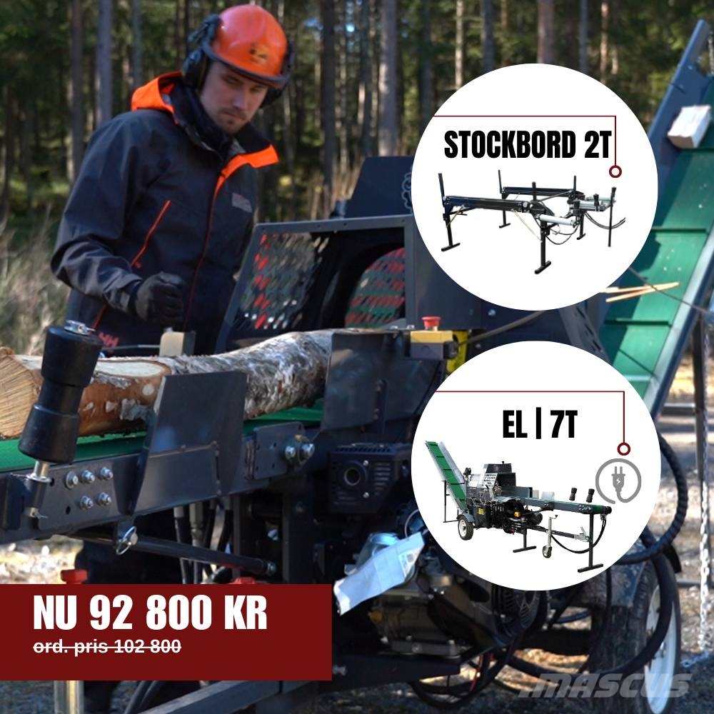 SPECIALPRIS - IM VEDMASKIN HELHYD S-CON 7 TON Puulõikurid ja halumasinad