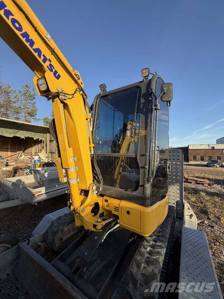 Komatsu PC24MR-5 Minigrävare med tiltrotator och släpvagn Εκσκαφάκι (διαβολάκι) < 7t