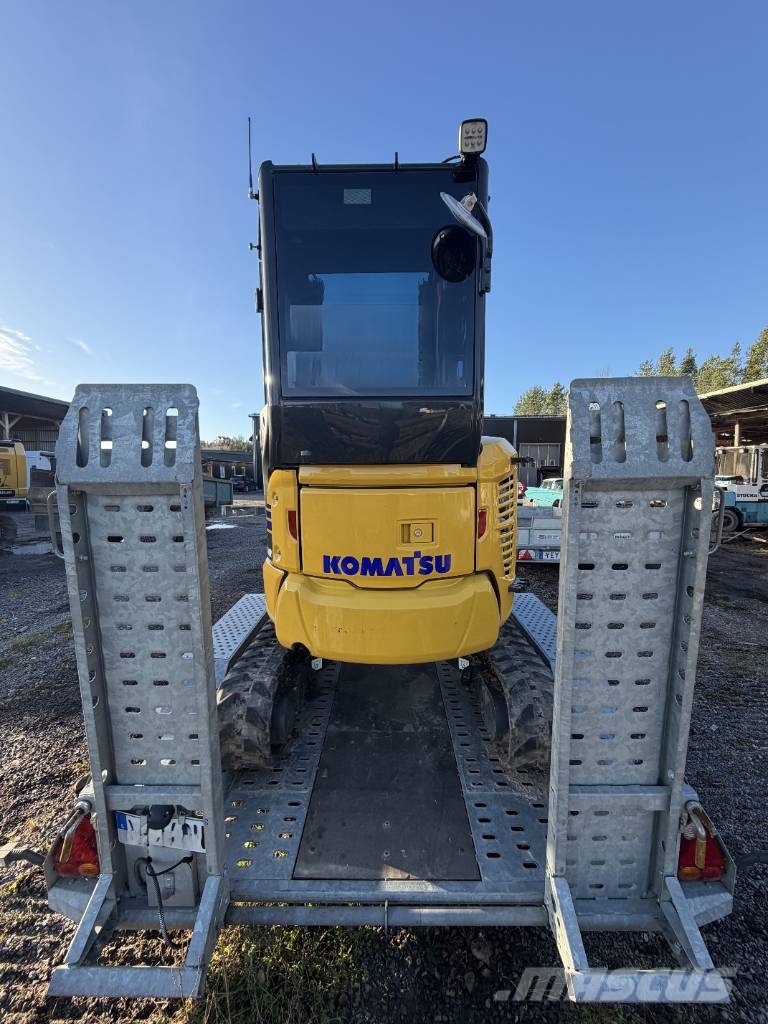 Komatsu PC24MR-5 Minigrävare med tiltrotator och släpvagn Εκσκαφάκι (διαβολάκι) < 7t