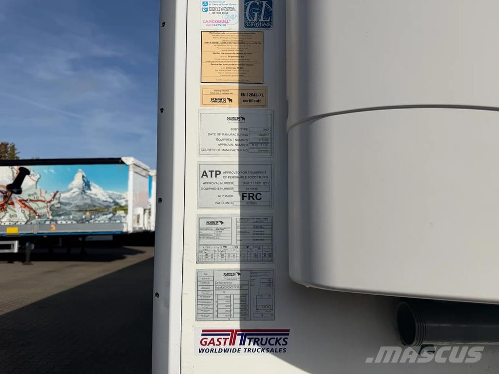 Schmitz Cargobull N/A Carrier Vector 1550 / Lift-As / Rotos-Disc *Ap Külmikpoolhaagised