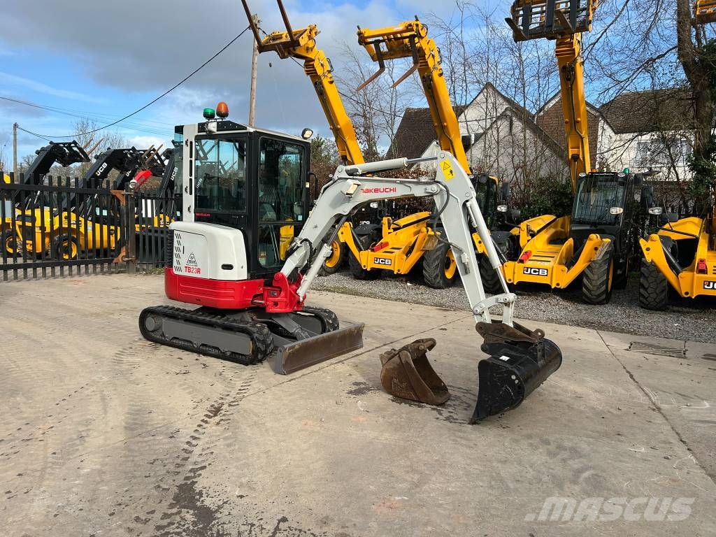 Takeuchi TB 23 R Miniescavatori