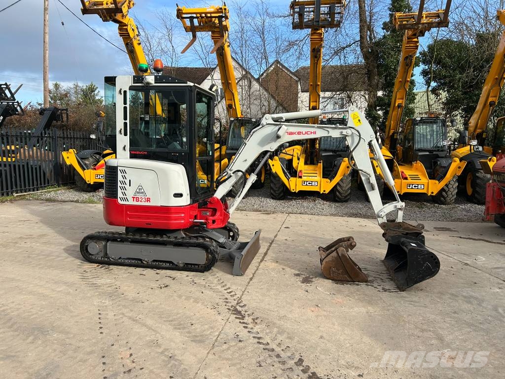 Takeuchi TB 23 R Miniescavatori