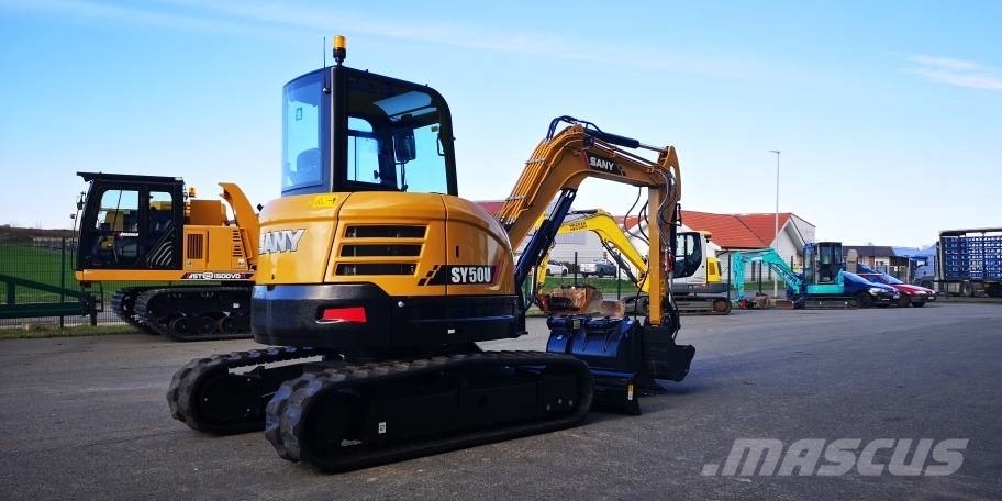 Sany SY 50 U ca. 5.3to 5 Jahre Garantie YANMAR AC 小型挖土機/掘鑿機<7t(小型挖掘機)