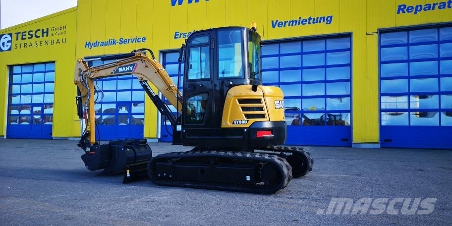 Sany SY 50 U ca. 5.3to 5 Jahre Garantie YANMAR AC 小型挖土機/掘鑿機<7t(小型挖掘機)