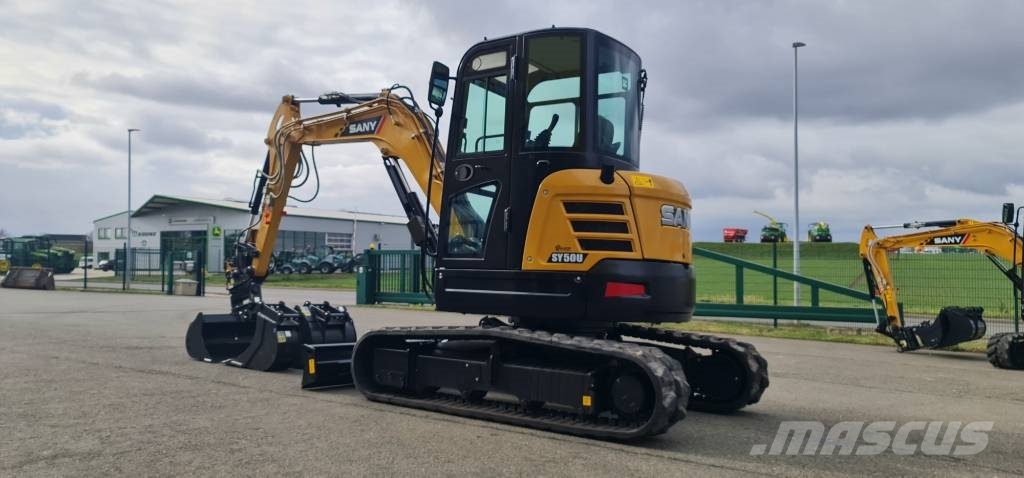 Sany SY 50 U ca. 5.3to 5 Jahre Garantie YANMAR AC 小型挖土機/掘鑿機<7t(小型挖掘機)