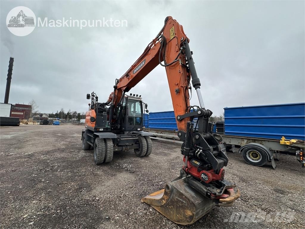 Doosan DX 165 W-5 Excavadoras de ruedas